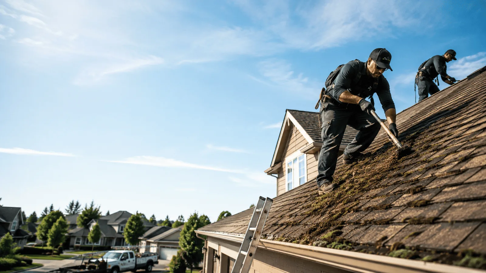 Roof Moss Removal in Ocean Park, WA near me